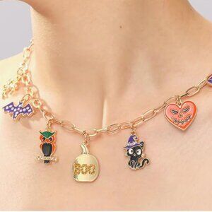 Halloween Charm Necklace – Nightmare Before Christmas Inspired Choker